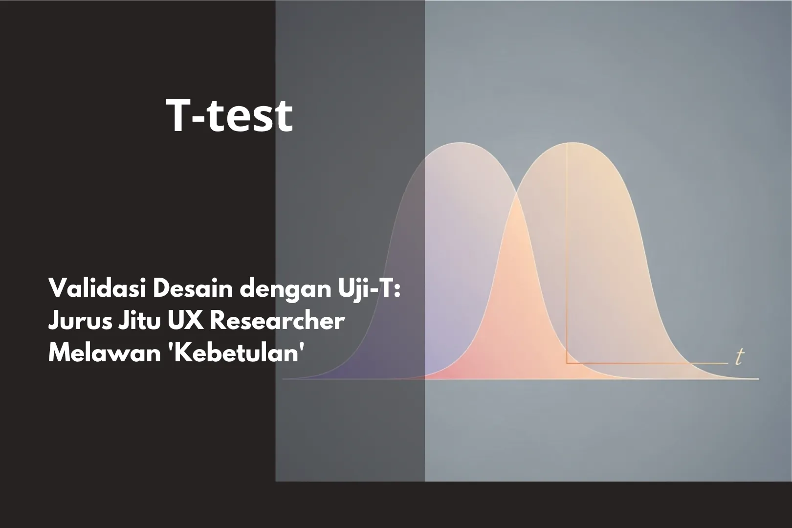 Gambar untuk Validasi Desain dengan Uji-T: Jurus Jitu UX Researcher Melawan 'Kebetulan'