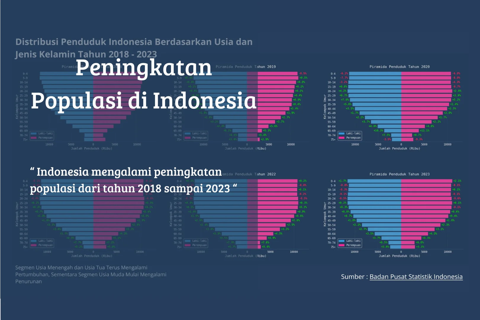 Gambar untuk Peningkatan Populasi dan Penurunan Angka Kelahiran di Indonesia Pada Tahun 2023